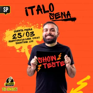 Italo Sena SP 25.Mar 19h30