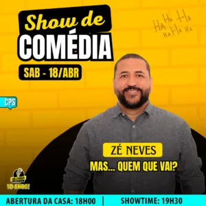 Zé Neves Campinas 18.Abr 18h00