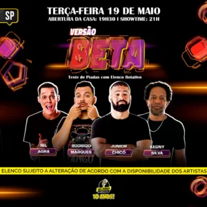 Versão Beta SP 19.Mai 19h30