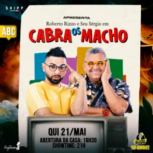 Os Cabra Macho  ABC 21.Mai 19h30