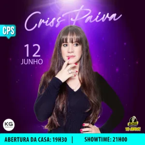 Criss Paiva Campinas 12.Jun 19h30