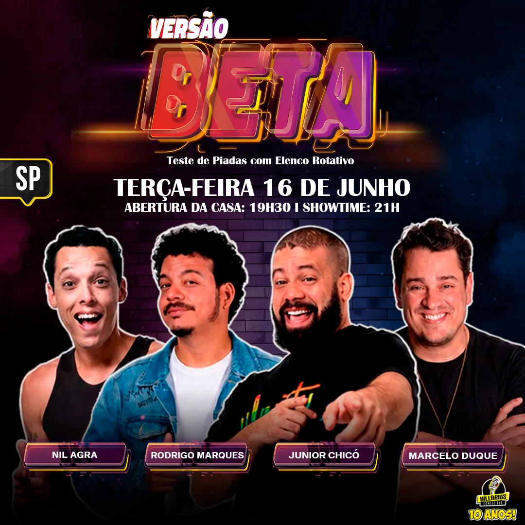Versão Beta SP 16.Jun 19h30