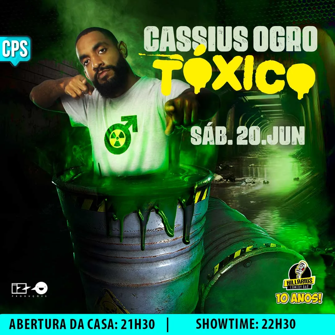 Combo Promocional:: Cassius Ogro Campinas 20.Jun 21h30