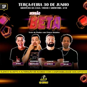 Versão Beta SP 30.Jun 19h30