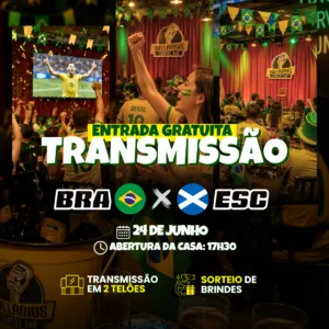 Transmissão Brasil x Escócia_24.Jun_a partir das 17h00