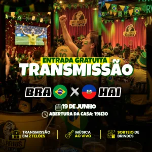 Transmissão Brasil x Haiti_19.Jun_a partir das 19h30