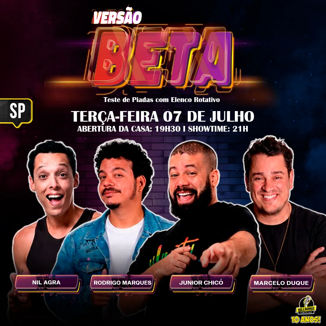 Versão Beta SP 07.Jul 19h30