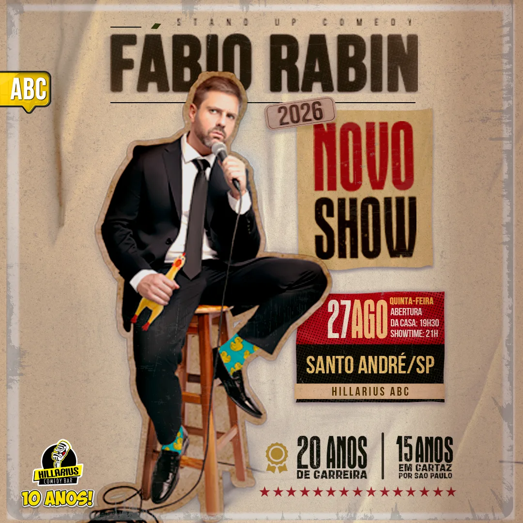 Fabio Rabin ABC 27.Ago 19h30