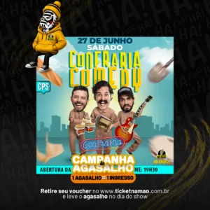 Show Beneficente:: Confraria Comedy Campinas 27.Jun 18h00