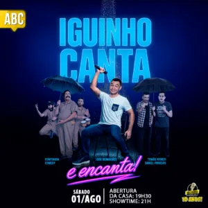 Iguinho Canta e Encanta ABC 01.Ago 19h30