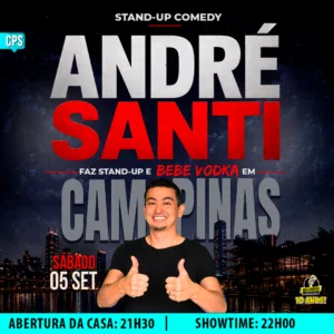 André Santi Campinas 05.Set 21h30