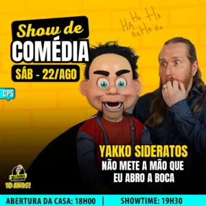 Yakko Sideratos Campinas 22.Ago 18h00