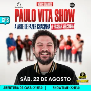 Paulo Vita Campinas 22.Ago 21h30