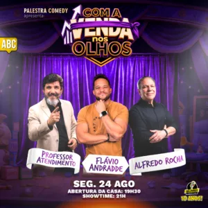 Palestra Comedy ABC 24.Ago 19h30
