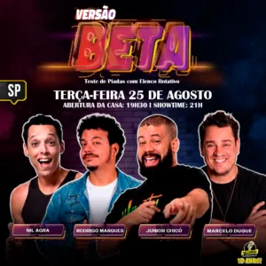Versão Beta SP 25.Ago 19h30