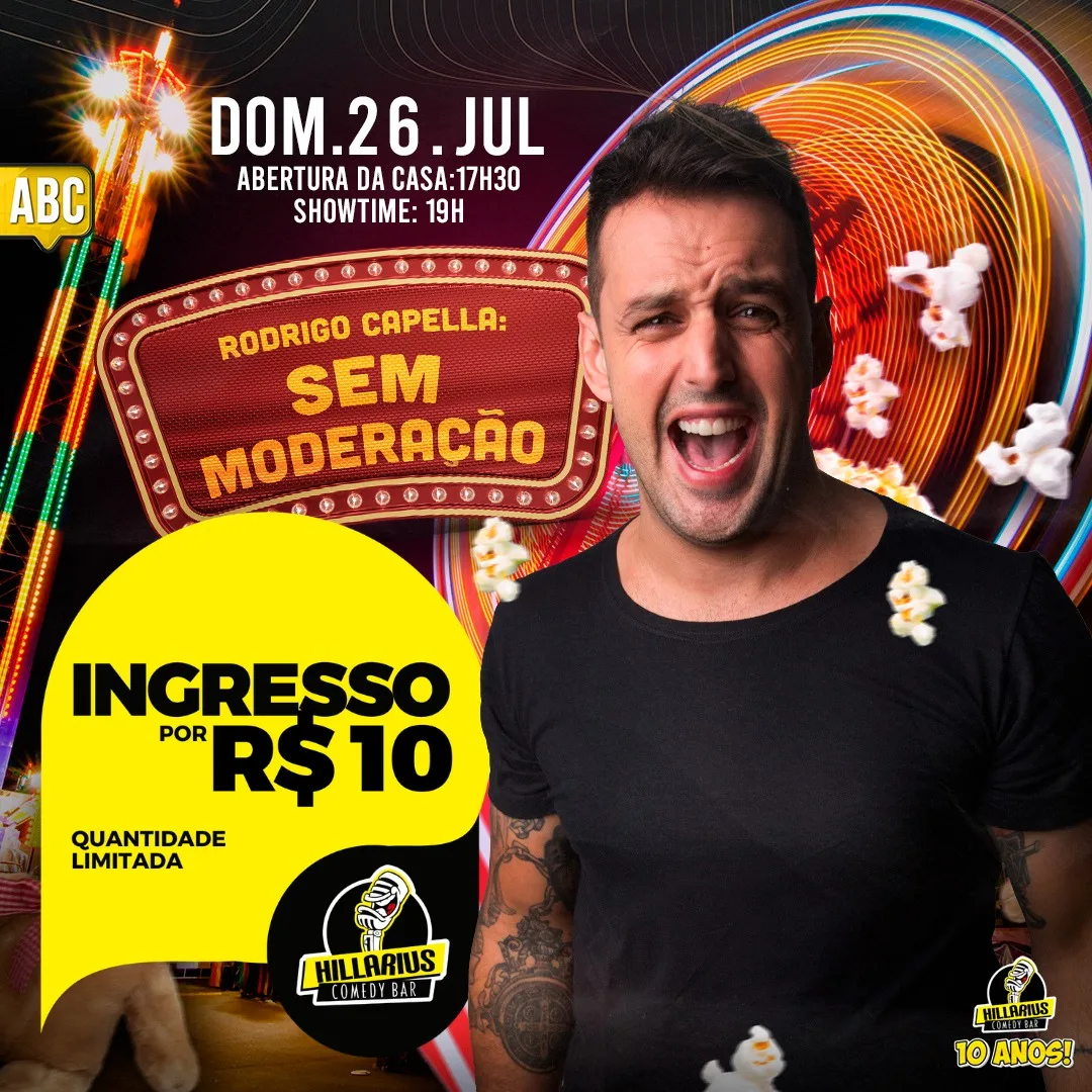 Show de 10:: Rodrigo Capella ABC 26.Jul 17h30