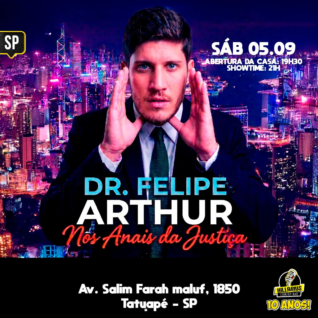 Felipe Arthur SP 05.Set 19h30