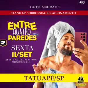 Guto Andrade SP 11.Set 19h30