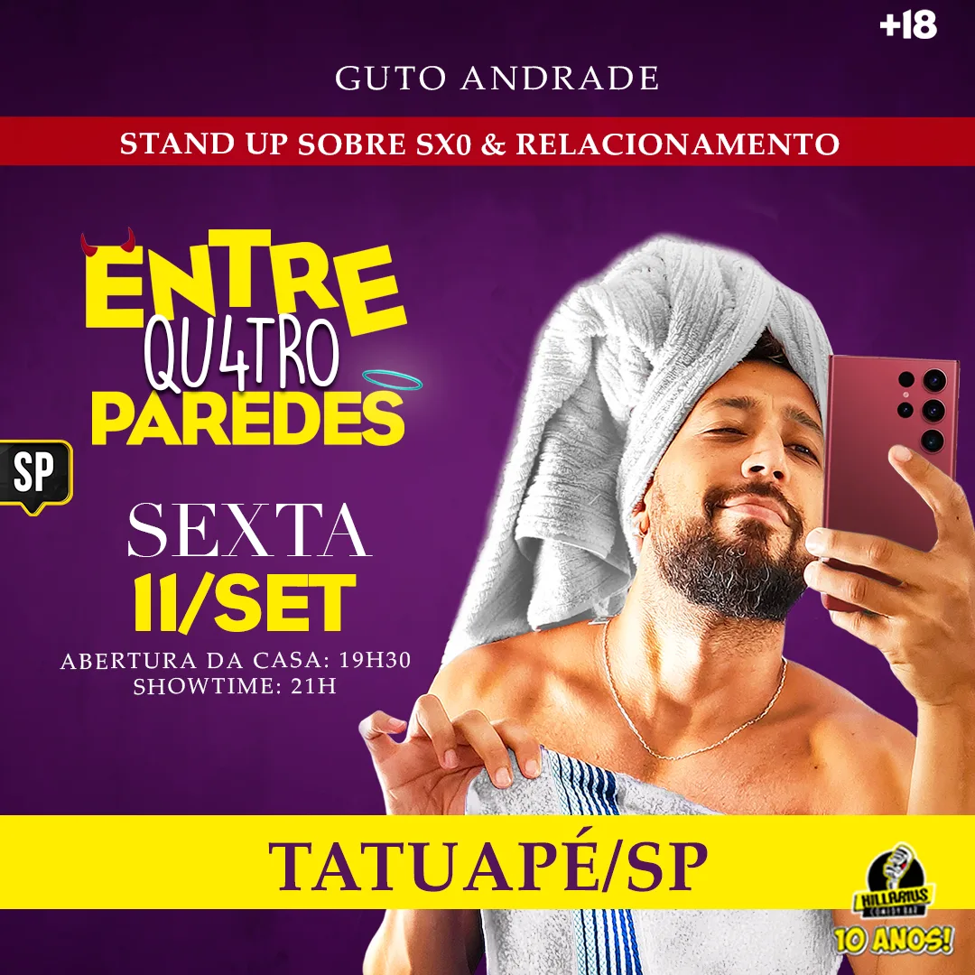 Guto Andrade SP 11.Set 19h30