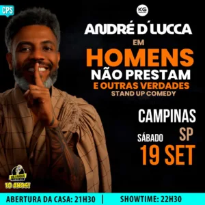 Andre D'Lucca Campinas 19.Set 21h30