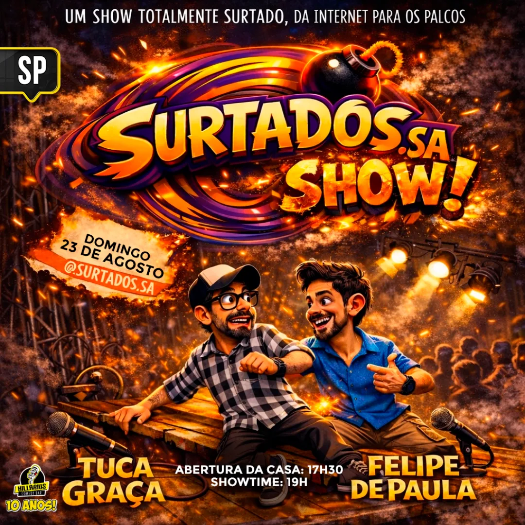 Tuca Graça e Felipe de Paula SP 23.Ago 17h30