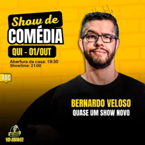 Bernardo Veloso  ABC 01.Out 19h30