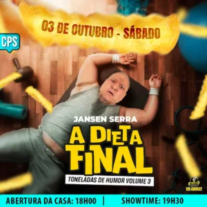 Jansen Serra Campinas 03.Out 18h00