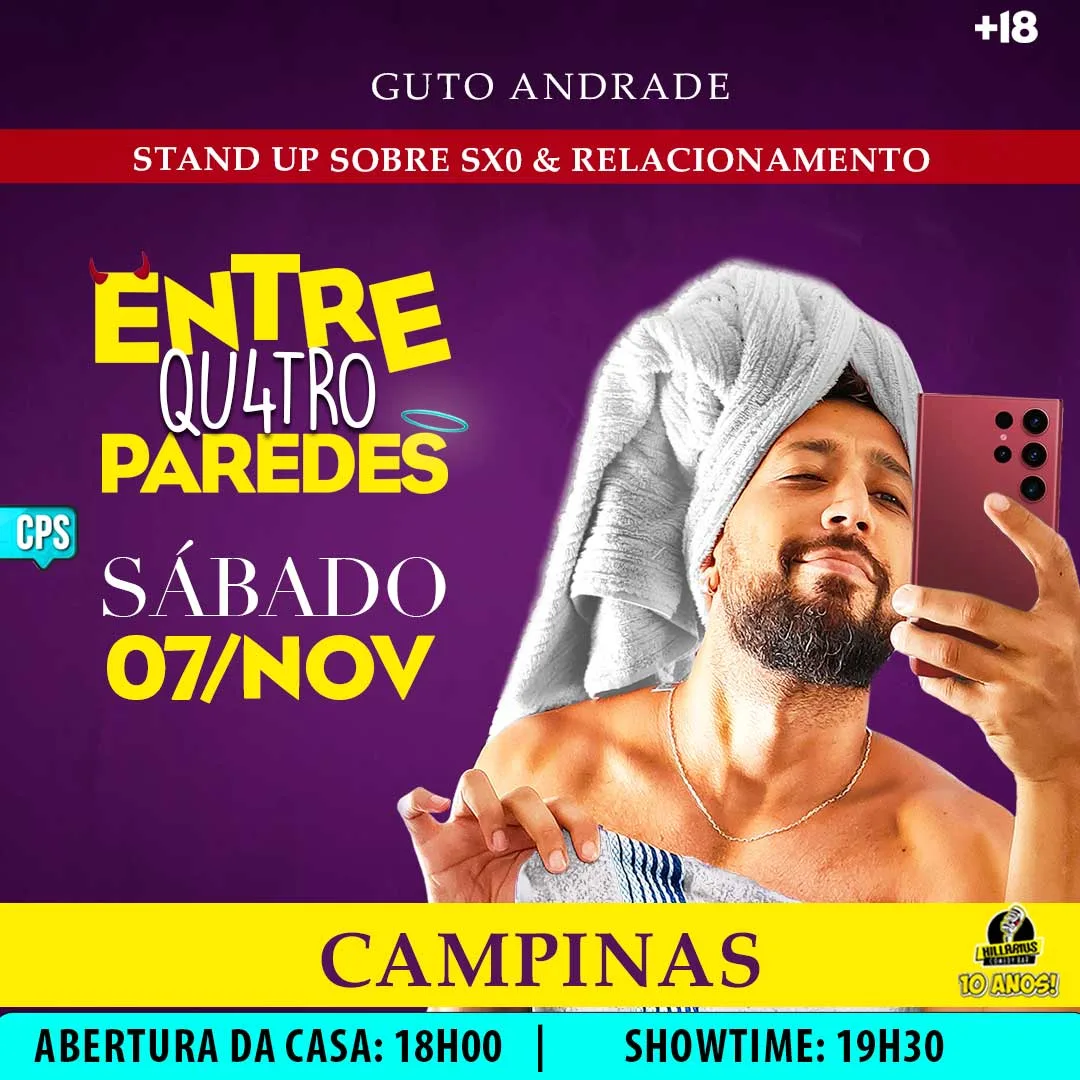 Guto Andrade Campinas 07.Nov 18h00