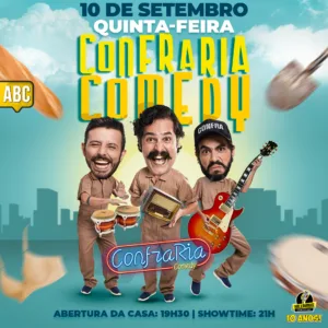 Confraria Comedy ABC 10.Set 19h30