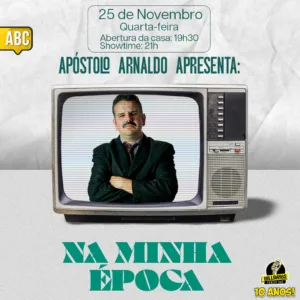 Apostolo Arnaldo ABC 25.Nov 19h30