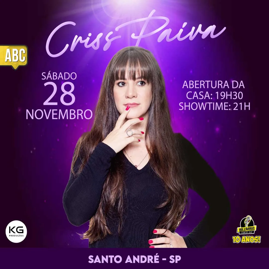 Criss Paiva ABC 28.Nov 19h30