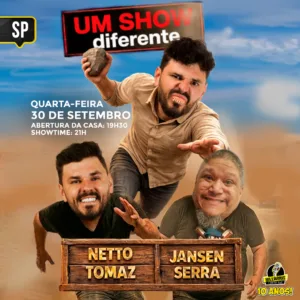 Jansen Serra e Netto Thomaz SP 30.Set 19h30
