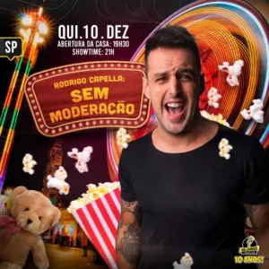 Rodrigo Capella SP 10.Dez 19h30