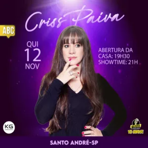 Criss Paiva ABC 12.Nov 19h30