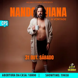 Nando Viana Campinas 31.Out 18h00