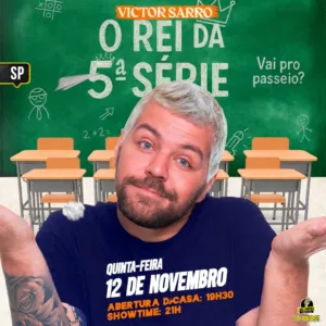 Victor Sarro SP 12.Nov 19h30